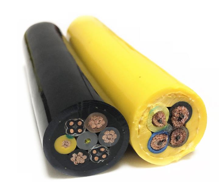 聚氨酯PUR/TPU卷筒圓電纜